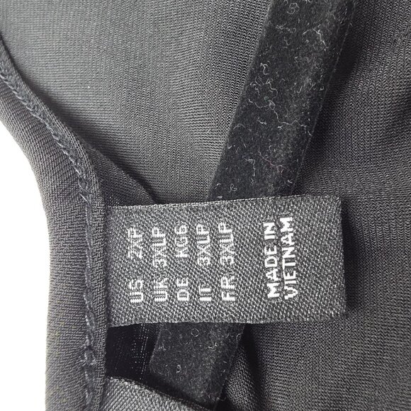 Attitudes by Renee Dress Womens 2X Gray V Neck Short Sleeve Swing Maxi Plus - Picture 6 of 10